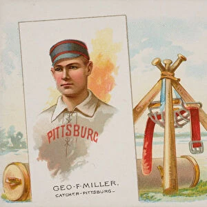 George F. Miller, Catcher, Pittsburgh, from Worlds Champions
