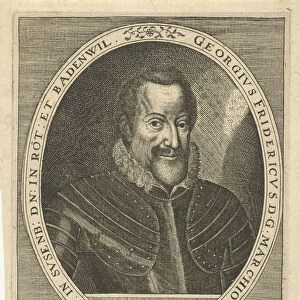 George Frederick of Baden-Durlach (1573-1638), c. 1610. Artist: Custos, Dominicus (1560-1612)