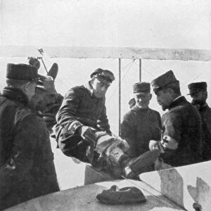 German aviators shot down by French ace Jean Navarre, 1916