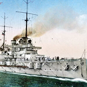 German battleship Rheinland, c1910-1918