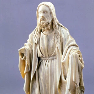 God the Father, Anonymous Flemish ivory, 1400-1425