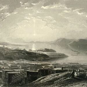Golden Gate (From Telegraph Hill), 1872. Creator: Edward Paxman Brandard