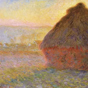 Grainstack (Sunset) Print, 1891 Grainstack (Sunset) Print, 1891