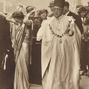 H. H. The Prince Aga Khan and the Begum Aga Khan, May 12 1937