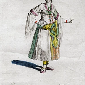 Habit of a Lady of Quality in Barbary, 18th-19th century