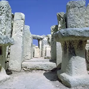 Hagar Qim temple on Malta. (c. 3000 BC)