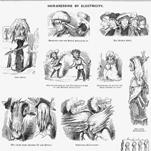Hair-Dressing by Electricity, 1866