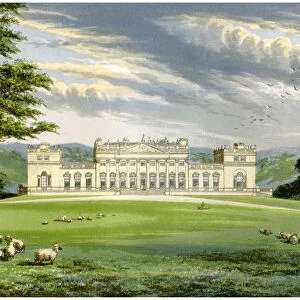 Harewood House, Yorkshire, home of the Earl of Harewood, c1880
