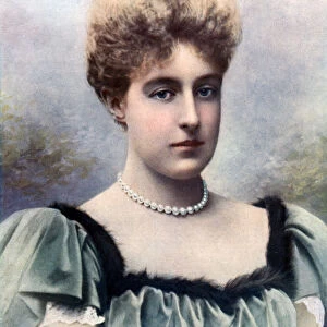 Helene d Orleans, the Duchess of Aosta, late 19th-early 20th century
