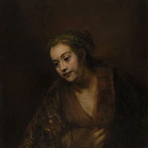 Hendrickje Stoffels (1626-1663), mid-1650s. Creator: Rembrandt Harmensz van Rijn