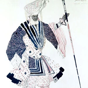 The High Priest (Le Grand Pretre), ballet costume design, 1911. Artist: Leon Bakst