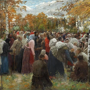 To holy places, 1911. Creator: Popov, Lukian Vasilyevich (1873-1914)