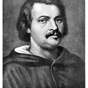 Honore de Balzac (1799-1850), French novelist and literary critic
