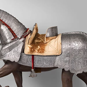 Horse armour probably made for Count Antonio IV Collalto, Italian, c1580-90 and later