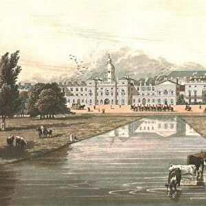 The Horse Guards & Melbourne House, c1821. Creators: Robert Havell, Robert Havell