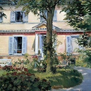 The House at Rueil, 1882. Artist: Manet, Edouard (1832-1883)