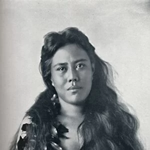 A Hula dancer, Honolulu, Hawaii, 1902