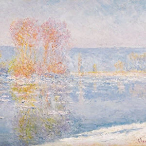 Ice drift, Bennecourt, 1893