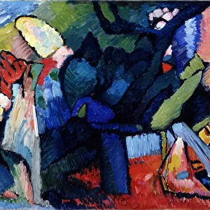 Improvisation 4. 1909. Artist: Kandinsky, Wassily Vasilyevich (1866-1944)