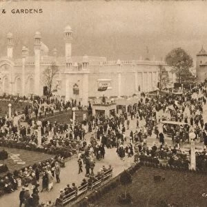 Indian Pavilion & Gardens, c1925. Artist: Campbell Gray