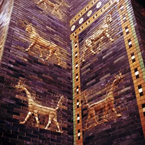 Detail of the Ishtar Gate, Babylon, c604-c562 BC