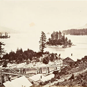Islands in the Upper Cascades, Oregon, 1867, printed ca. 1876