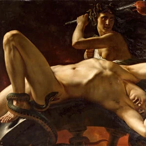 Ixion Chained in Tartarus, 1824