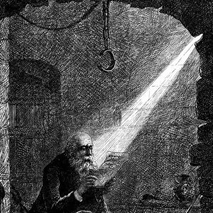Jan Huss, heretical Bohemian theologian, 1866. Artist: Charles Joseph Staniland
