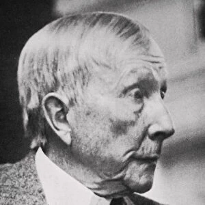 John D Rockefeller, American tycoon and philanthropist, in his later years, 20th century