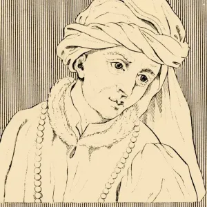 John Van Eyck, 1830 Print after Jan van Eyck's Original John Van Eyck, 1830 Print after Jan van Eyck's Original