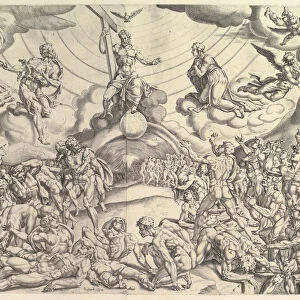 The Last Judgement, ca. 1548-50. Creator: Cornelis Bos