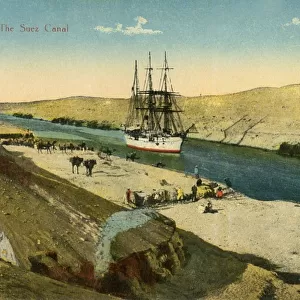 Kantara - The Suez Canal, c1918-c1939. Creator: Unknown