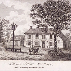 Kilburn Wells, Hampstead, London, 1818