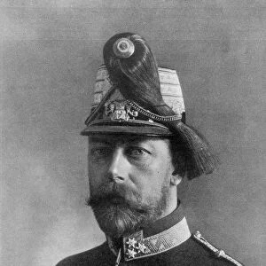 King George the Fifth, in Austrian Uniform, 1910