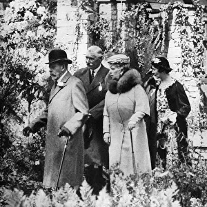 King George V and Queen Mary at the Chelsea Flower Show, London, 1930s