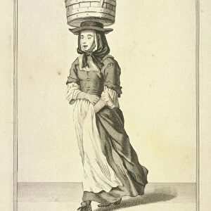 Any Kitchin Stuffe have you maids, Cries of London, (c1688?). Artist: Pierce Tempest
