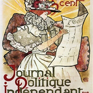 L Eclair: Journal Politique Independent (Poster), 1897. Artist: Thomas, Henry Atwell