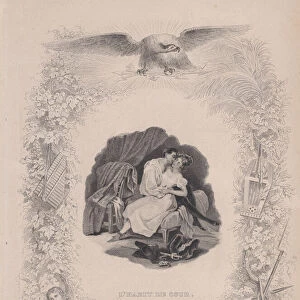 L Habit de Cour, from The Songs of Beranger, 1829. Creators: Melchior Peronard