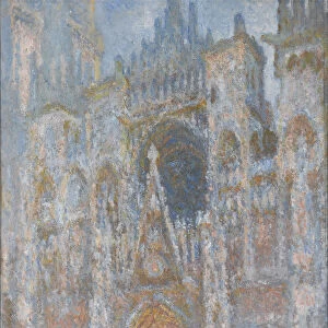 La cathedrale de Rouen. Le portail, soleil matinal (The Rouen Cathedral. The portal