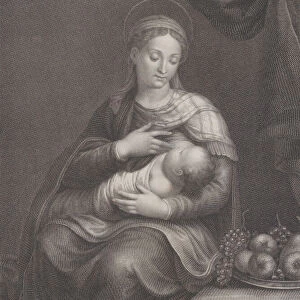 La Madonna del Latte, 1815. Creator: Raphael Morghen