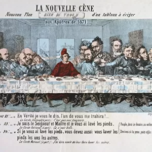 La Nouvelle Cene, Paris Commune, 1871