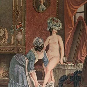 La Toilette, (Bathing), c1765-1790, (1913). Artist: Louis Marin Bonnet
