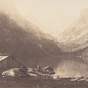 Lac de Gaube, Cauterets, 1853. Creator: Joseph Vigier