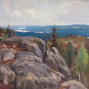 Landscape (Maisema Kolilta), 1929. Artist: Jarnefelt, Eero (1863-1937)
