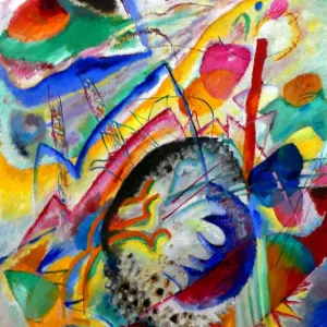 Le Rond Rouge カンディンスキー Wassily Kandinsky 手描き油絵複製画