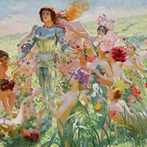 Le chevalier aux fleurs (The Knight of the Flowers), 1894