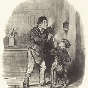 Le Chiffonnier Philosophe Print, 1847 Le Chiffonnier Philosophe Print, 1847