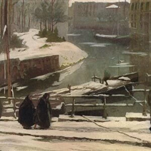 Le Degel A Gand, c1902, (1906-7). Artist: Albert Baertsoen