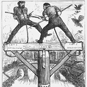 Le Duel a Mort, 1869. Artist: George du Maurier