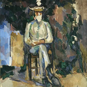 Paul Cezanne Mouse Mat Collection: Portrait paintings